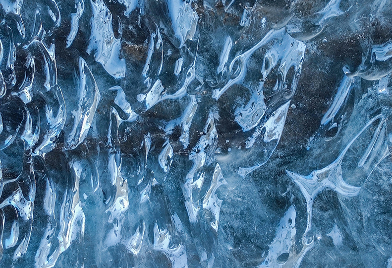 icy wall
