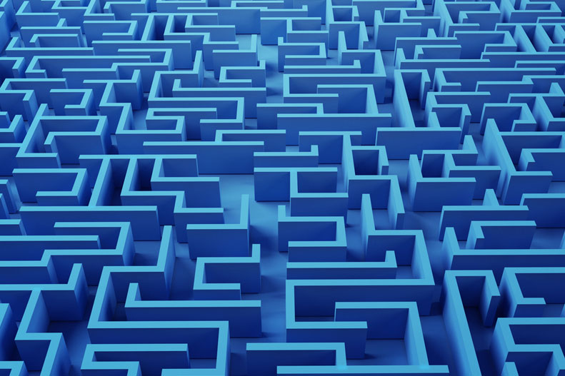 Image of a maze
