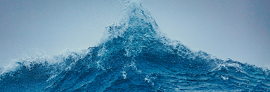 crashing waves